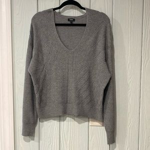 Express grey sweater